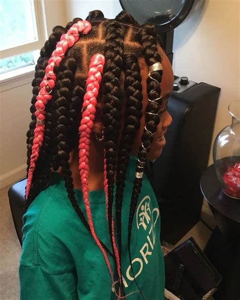 The pictures below won't teach you how to box braid like a pro but they will inspire you. 15 Lovely Box Braids Hairstyles for Little Girls to Rock