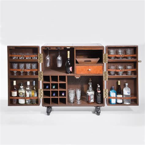 Colonial Portable Home Bar By I Love Retro