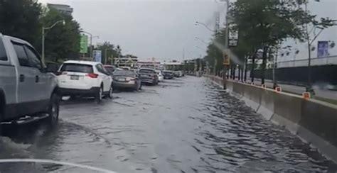 Intense Rainfall Causes Flash Flooding In Toronto Videos Daily Hive Toronto
