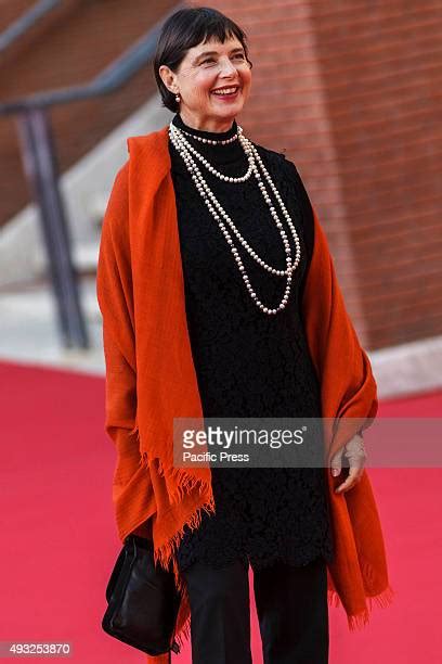 Isabella Rossellini Red Carpet The 10th Rome Film Fest Photos And