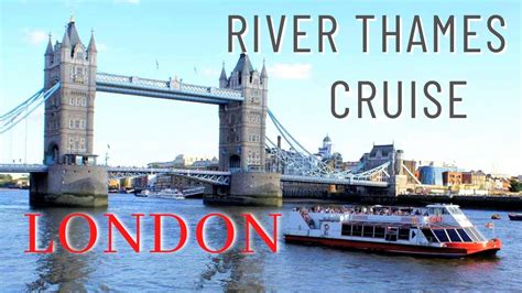 London Thames River Cruise City Cruises Tour England Youtube