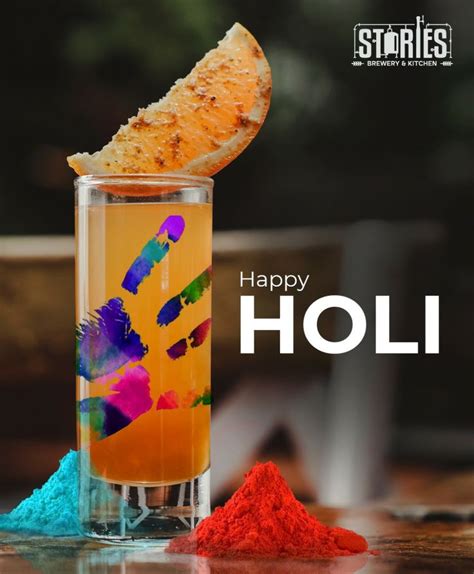 Holi Creative Ad For A Food And Drink Food Truck Design Food Poster