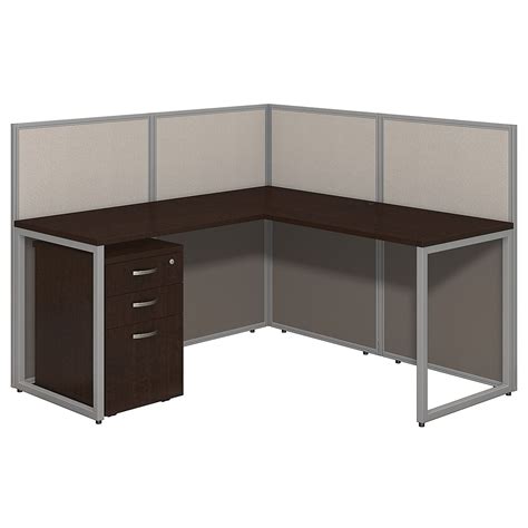Ez Work Cubicle For 1 L Shape Cubicle Workstation With Storage 60x60