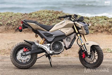 The grom has gained an almost cult following because of just that, it's ready to make the most boring parts of your day nobody can match honda's reputation for engines and even though the grom may be compact for the off road motorcycles, farm two wheel motorcycles, atvs and sxs's (non road. Honda MSX125 Grom Reaper, poder eléctrico - Motorbike Magazine