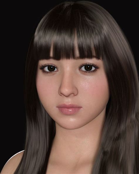 Yuki Is Cute Gorgeous And Photorealistic Character For Daz Genesis 81