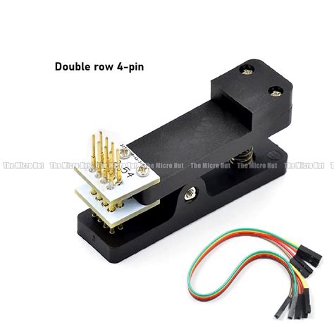 Pogo Pins Clamp Test Clip Jig Probe 254mm For Arduino Oled Programmer