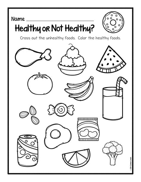 In my classroom i use the whole group sort as a pocket chart station the following week. Healthy Foods Posters, Worksheets, and Activities - The ...