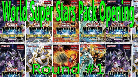 Yugioh World Super Star Booster Pack Openings Youtube
