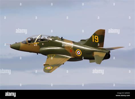 Bae Hawk T1a Xx184 In 19 Squadron Anniversary Colours Stock Photo Alamy