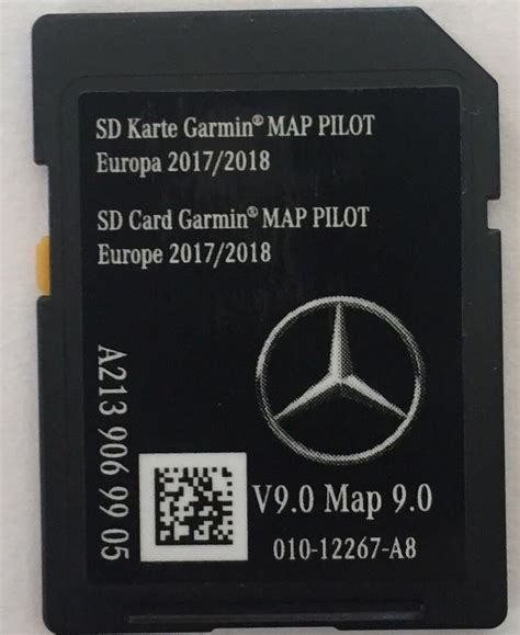 Genuine New Mercedes SD Card Garmin Map Pilot 2017/2018 V9.0 Latest