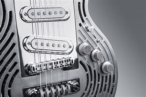 Sandvik Creates Unsmashable Guitar Via Additive Manufacturing 3d Printing For Swedish Guitarist