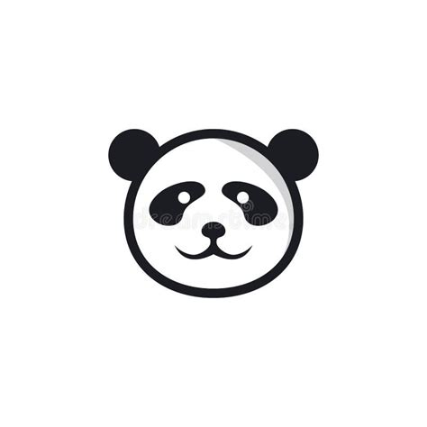Panda Logo Template Vector Icon Stock Vector Illustration Of Nature