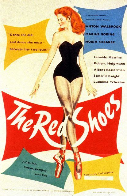 The red shoes was made in 1948 by the team of michael powell and emeric pressburger, british filmmakers as respected as hitchcock, reed or lean. The Red Shoes movie poster, 1948 | Red shoes, Shoe poster ...
