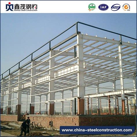 Iso9001 Portal Frame Steel Structure Buildings With Large Span China