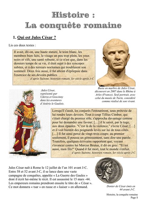 1 Qui Est Jules César