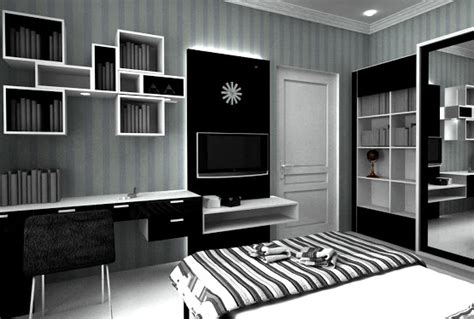 interior rumah hitam putih minimalis interior rumah sederhana