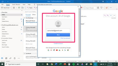 How To Add Your Gmail Account To Your Microsoft Outlook Email Interface Images And Photos Finder