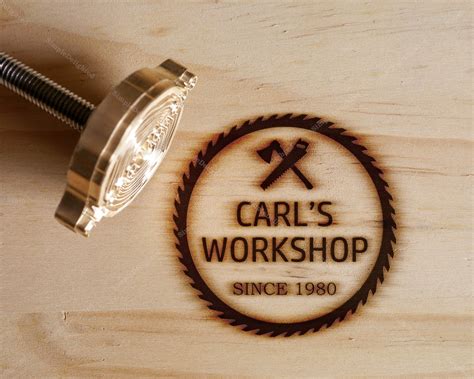Custom Workshop Branding Iron Woodworking Brand Iron Etsy