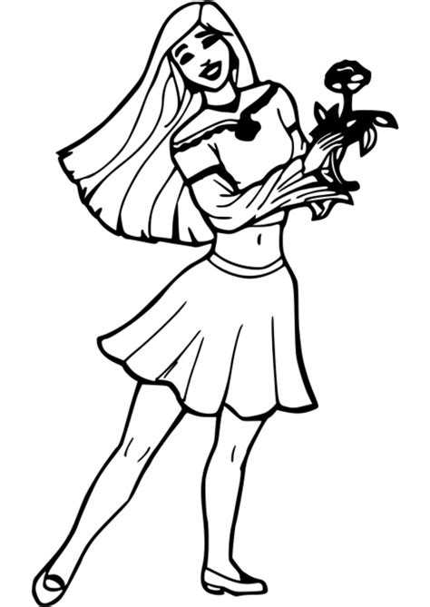 Colorier c'est une façon amusante pour développer votre créativité, votre concentration et. coloriage de fille trop belle a imprimer