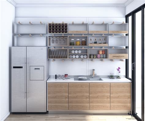 Open Kitchen Shelving 40 Classy Examples That Show How The Pros Pull