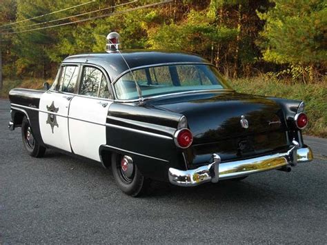 1950s Ford Police Car 1950 1955 Ford Photographs And Ford Technical