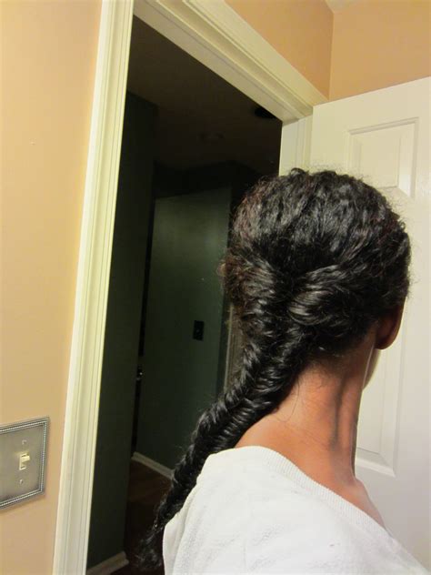 My First Ever Fishtail Braid Hairscapades