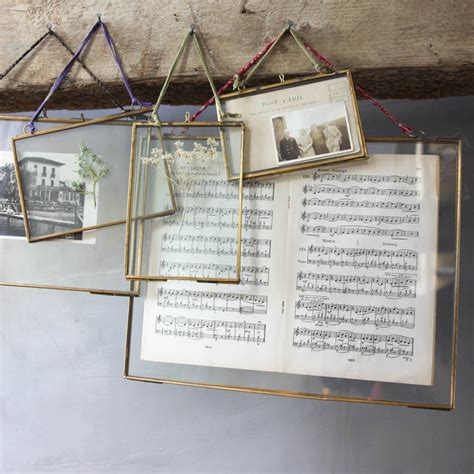 Brass Hanging Picture Frame By All Things Brighton Beautiful