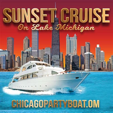 Sunset Cruise On Lake Michigan In Chicago At Anita Dee Two