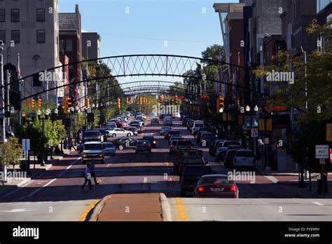 Downtown Flint Michigan High Resolution Stock Photography And Images