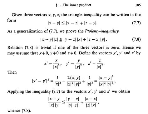 Linear Algebra Norm Inequality X Y Cdot Z Leq X Z Cdot Y