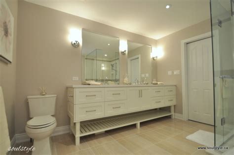 Elegant Master Bath Remodel With Built In Shelving Remodelaholic