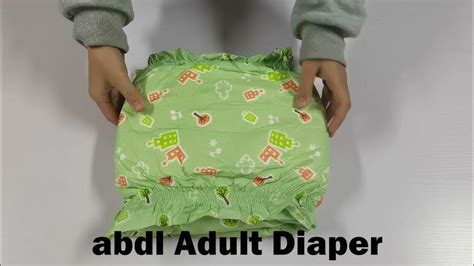 New Pattern Abdl Adult Diapersupport Customizable Patternsizeor Any
