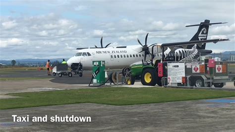 Tauranga Airport Atr 72 500 Zk Mcu Youtube