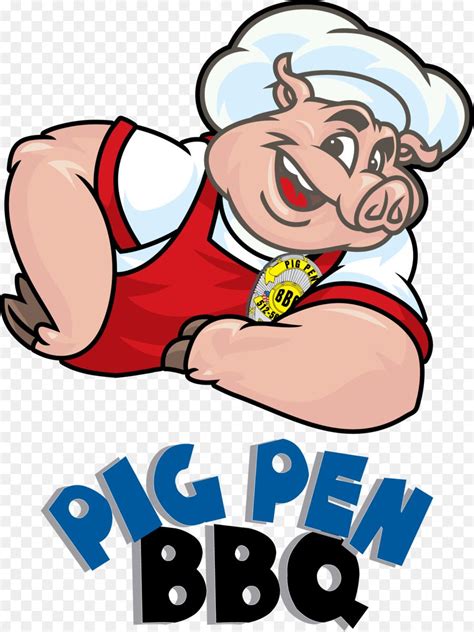 Bbq Pig Logo Png Clipart Barbecue Pig Roast Pig Logo Domestic Pig