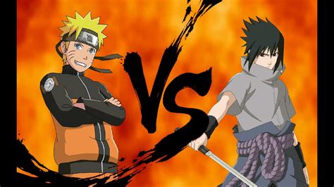 Naruto Vs Sasuke The Battle Youtube
