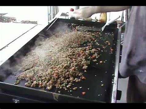You could include some extras like chopped. Blackstone Griddle Teppanyaki Egg Fried Rice - YouTube