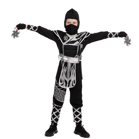 Black Ninja Deluxe Costume Set Spooktacular Spooktacular Creations