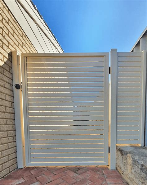 Aluminium Gates 1800h X 1400w Fabricated In House
