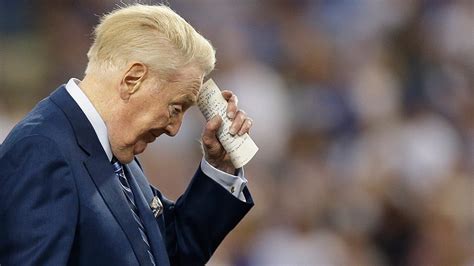 Dodgers Honor Vin Scully For His 67 Years Of Storytelling