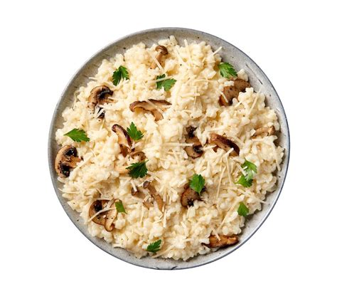 creamy mushroom risotto with arborio rice carolina® rice