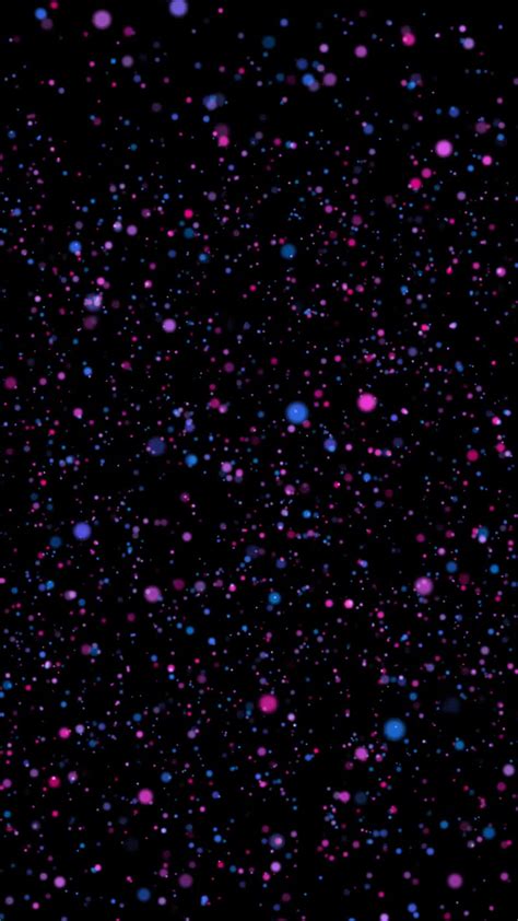 Colorful Dots W Blue Particles Purple Hd Phone Wallpaper Peakpx