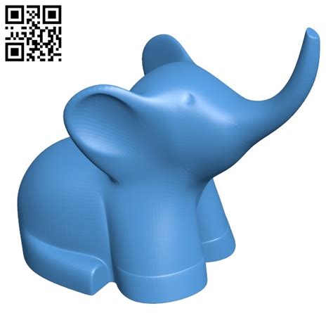 Elephant B005625 Download Free Stl Files 3d Model For 3d Printer And