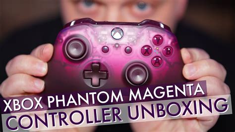 Xbox Phantom Magenta Controller Unboxing Youtube