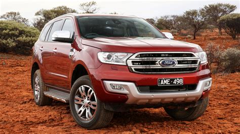 Car Ford Ford Everest Mid Size Car Red Car Suv 4k Hd Cars Wallpapers