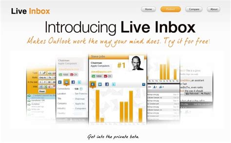 Live Inbox ”“ Alternativa A Xobni Para Microsoft Outlook