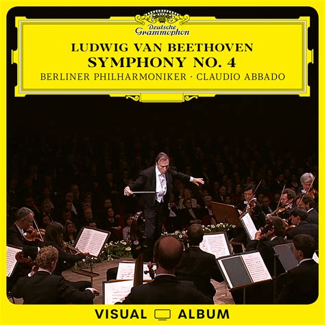 BEETHOVEN Symphony No 4 Abbado Visual Album Press Quotes