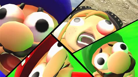 Smg4 Mario Meggy And Luigi Shocked By Yusaku Ishige On Deviantart