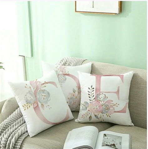 Abc Soft Aesthetic Pillowcases Printed Cushions Cushion Pillow