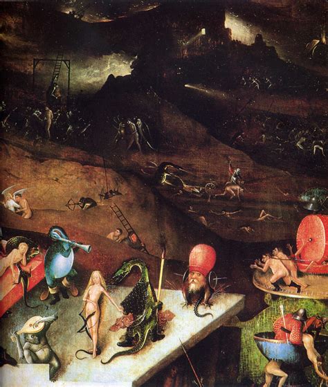 The Last Judgement Detail Hieronymus Bosch
