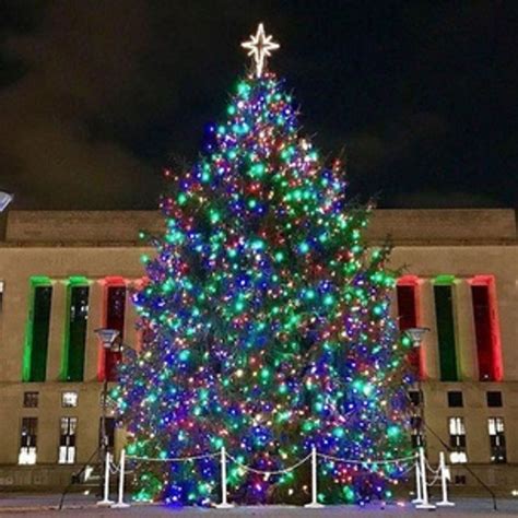 Metro Christmas Tree Lighting Downtown Nashville